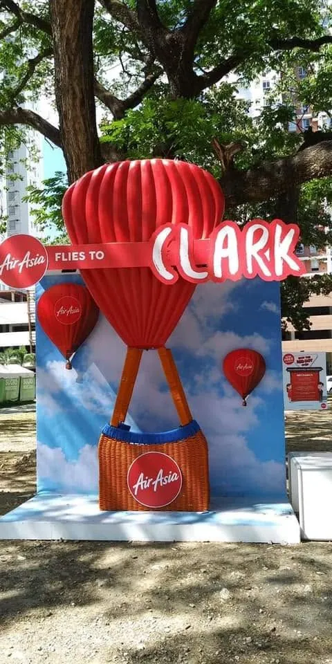 AirAsia standee, printed and installed by MCAV