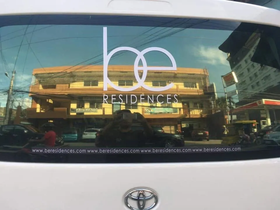 be Residences vehicle wrap, printed and installed by MCAV
