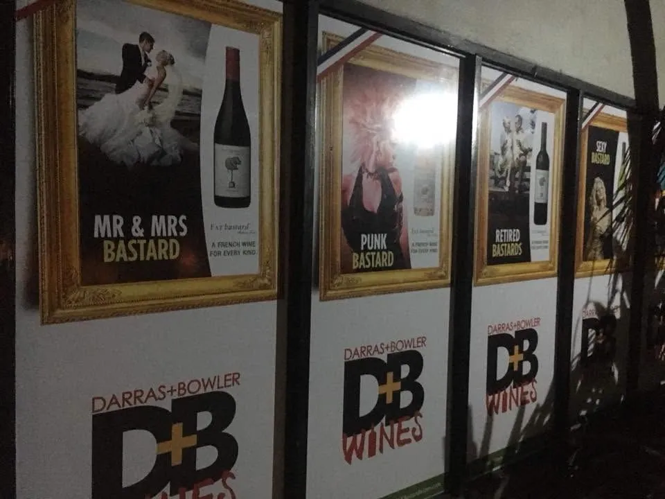 D+B Wines vinyl graphics, printed and installed by MCAV