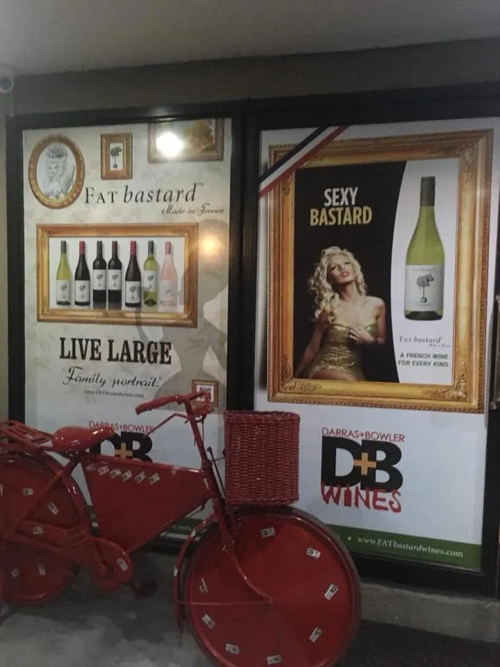 D+B Wines vinyl graphics, printed and installed by MCAV