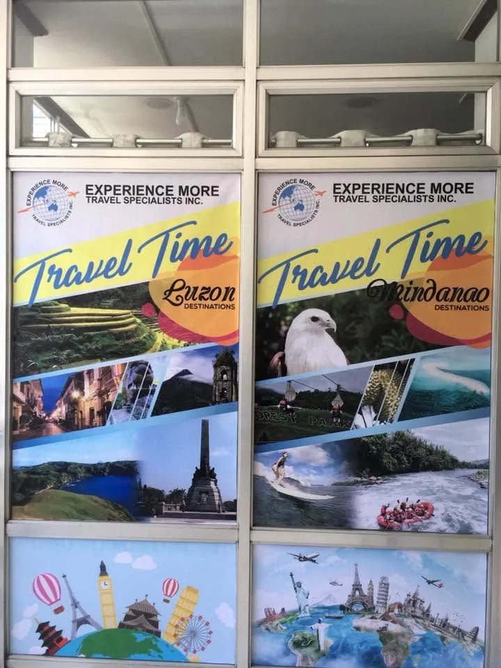 Experience More Travel Specialists Inc. vinyl graphics, printed and installed by MCAV