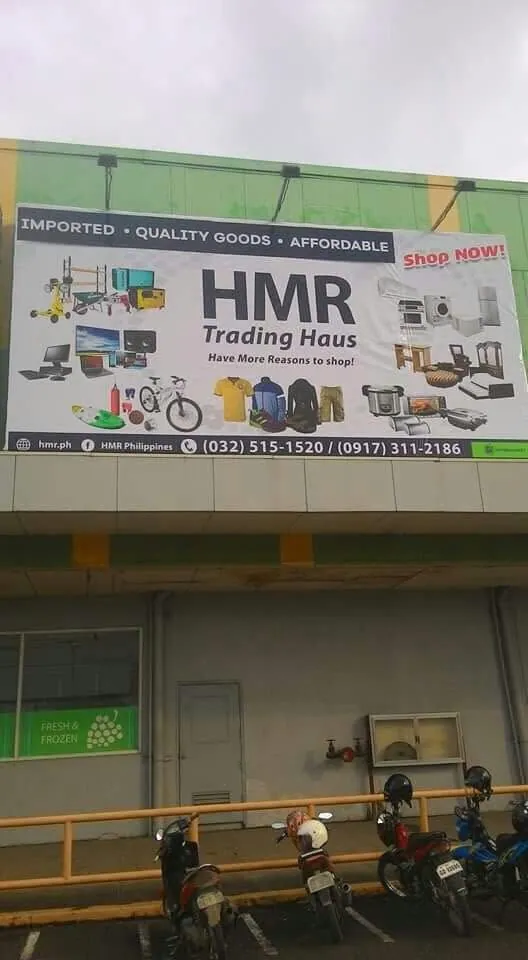 HMR Trading Haus billboard, printed and installed by MCAV