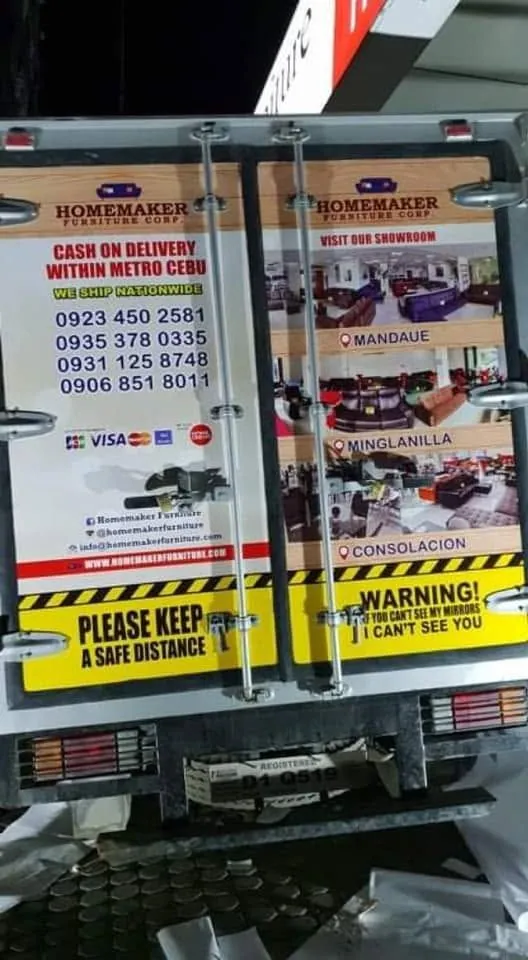 Homemaker Furniture vehicle wrap, printed and installed by MCAV
