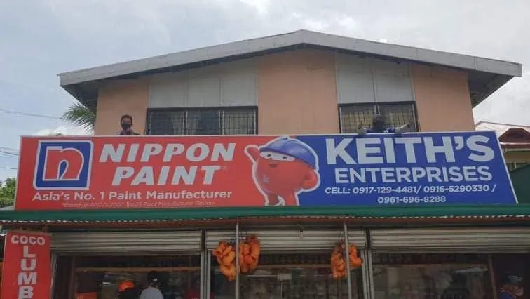 Keith's Enterprises Panaflex sign, printed and installed by MCAV