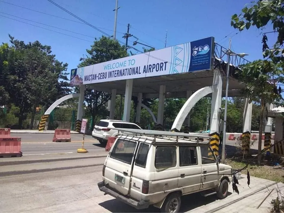 Mactan-Cebu International Airport Panaflex sign at Mactan-Cebu International Airport, printed and installed by MCAV