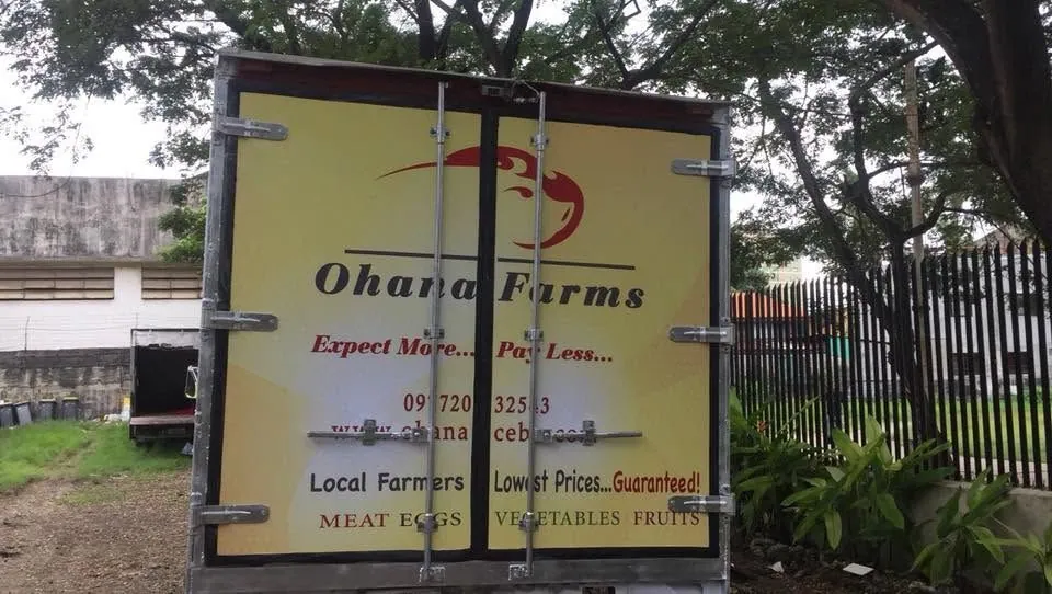 Ohana Farms vehicle wrap, printed and installed by MCAV