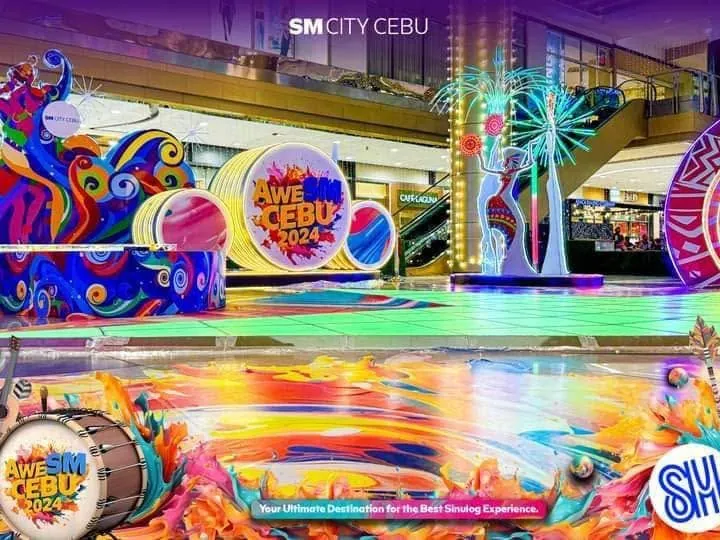 SM Supermalls sintra board display at SM City Cebu, printed and installed by MCAV