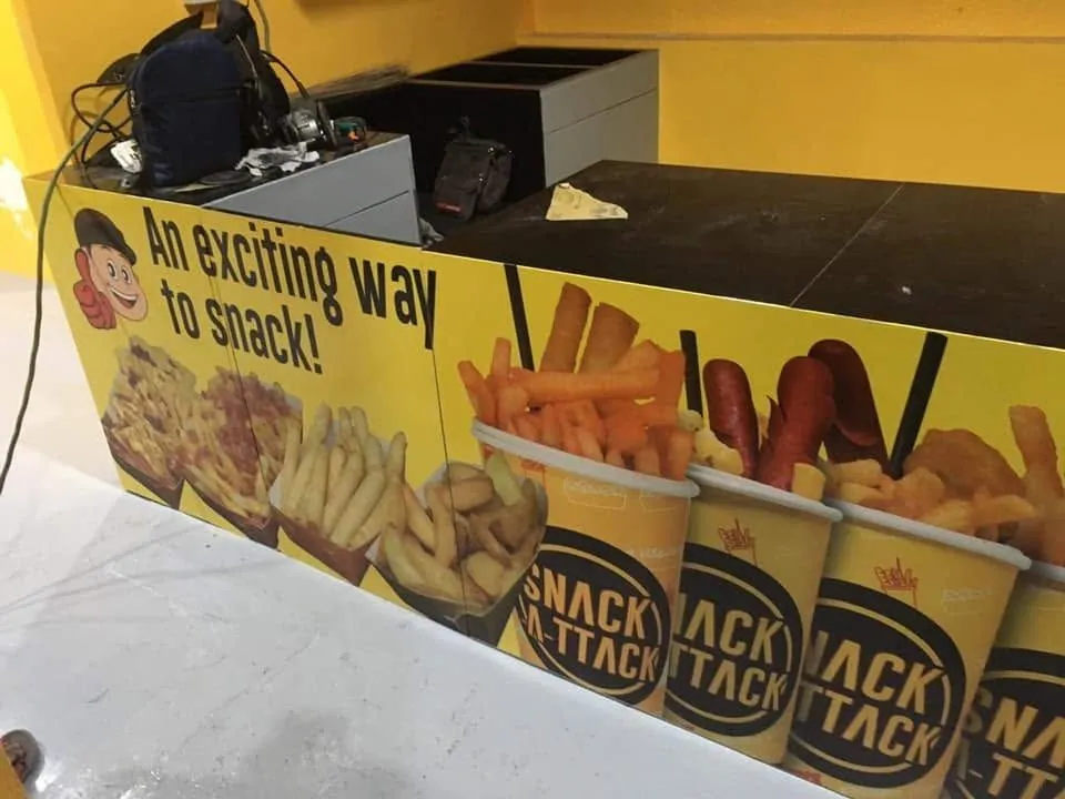 Snack-A-Ttack vinyl graphics, printed and installed by MCAV