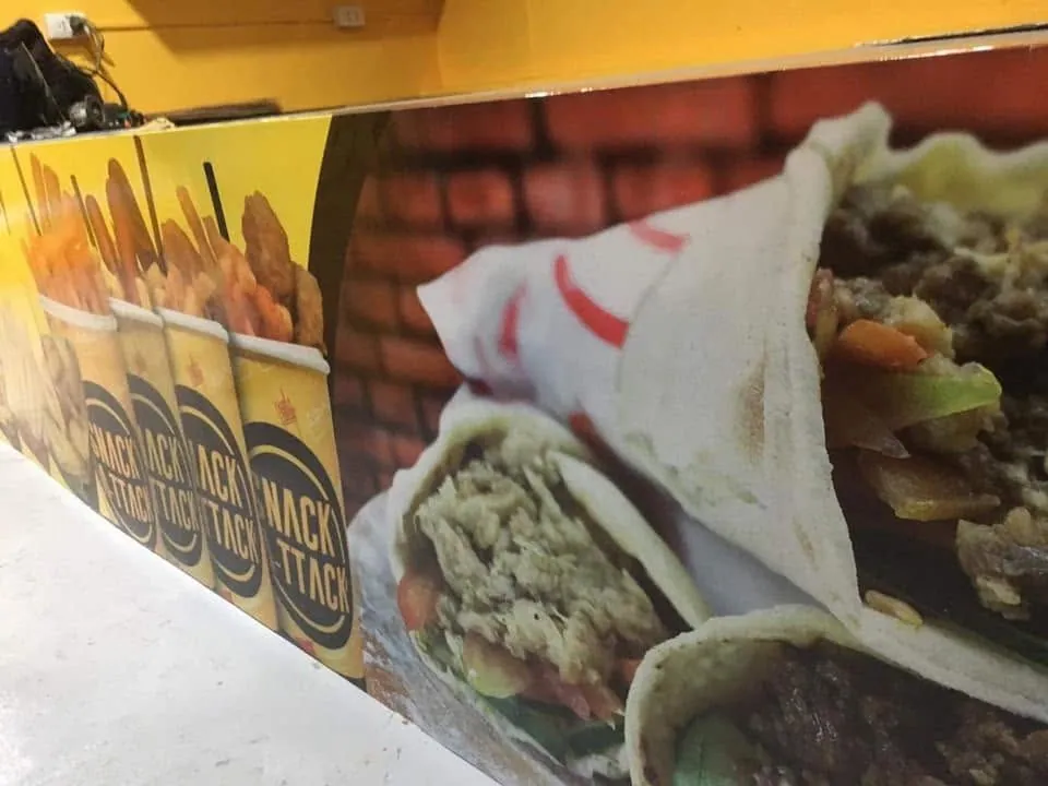 Snack-A-Ttack vinyl graphics, printed and installed by MCAV