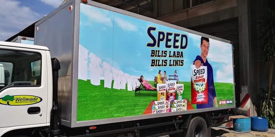Speed vehicle wrap, printed and installed by MCAV