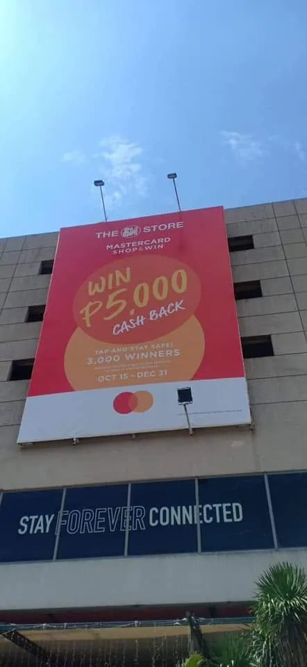 The SM Store billboard at SM City Cebu, printed and installed by MCAV