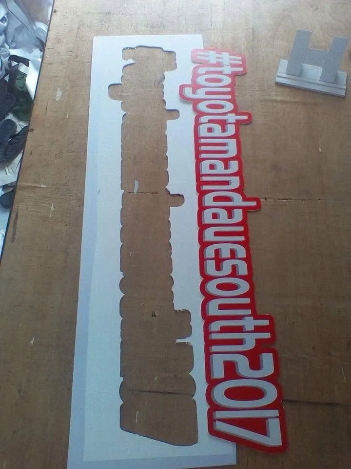 Toyota sintra board display, fresh off MCAV's printer