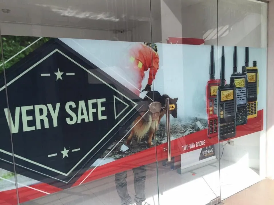 Versa.ph vinyl graphics, printed and installed by MCAV