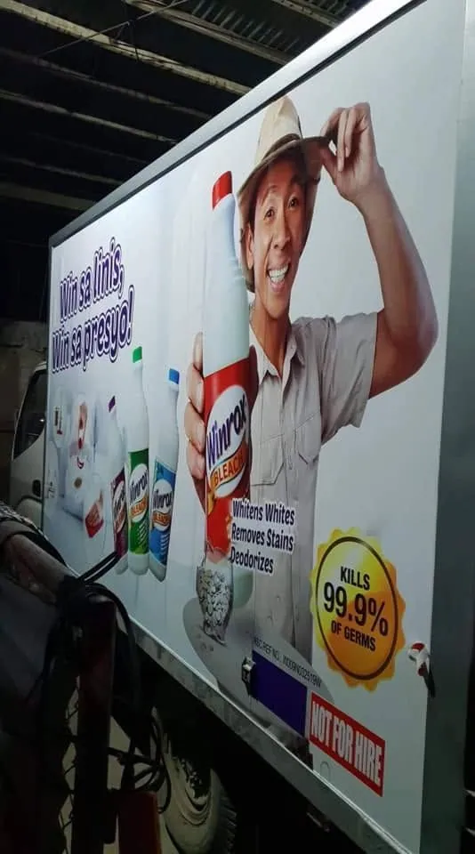 Winrox vehicle wrap, printed and installed by MCAV
